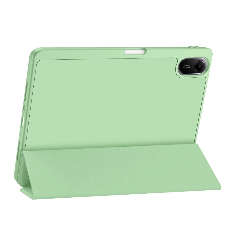 Tech-Protect - Xiaomi Redmi Pad 2 SmartCase Flip Cover m. Pen Holder - Grøn