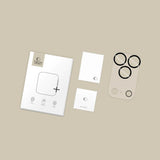 Tech-Protect Cam Fit+ - iPhone 17 Pro Max - Kameralinsebeskyttelsesglas - Gennemsigtig