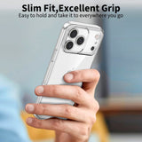 Tech-Protect - iPhone 17 Pro - Flexair Fleksibel Plast Cover - Gennemsigtig