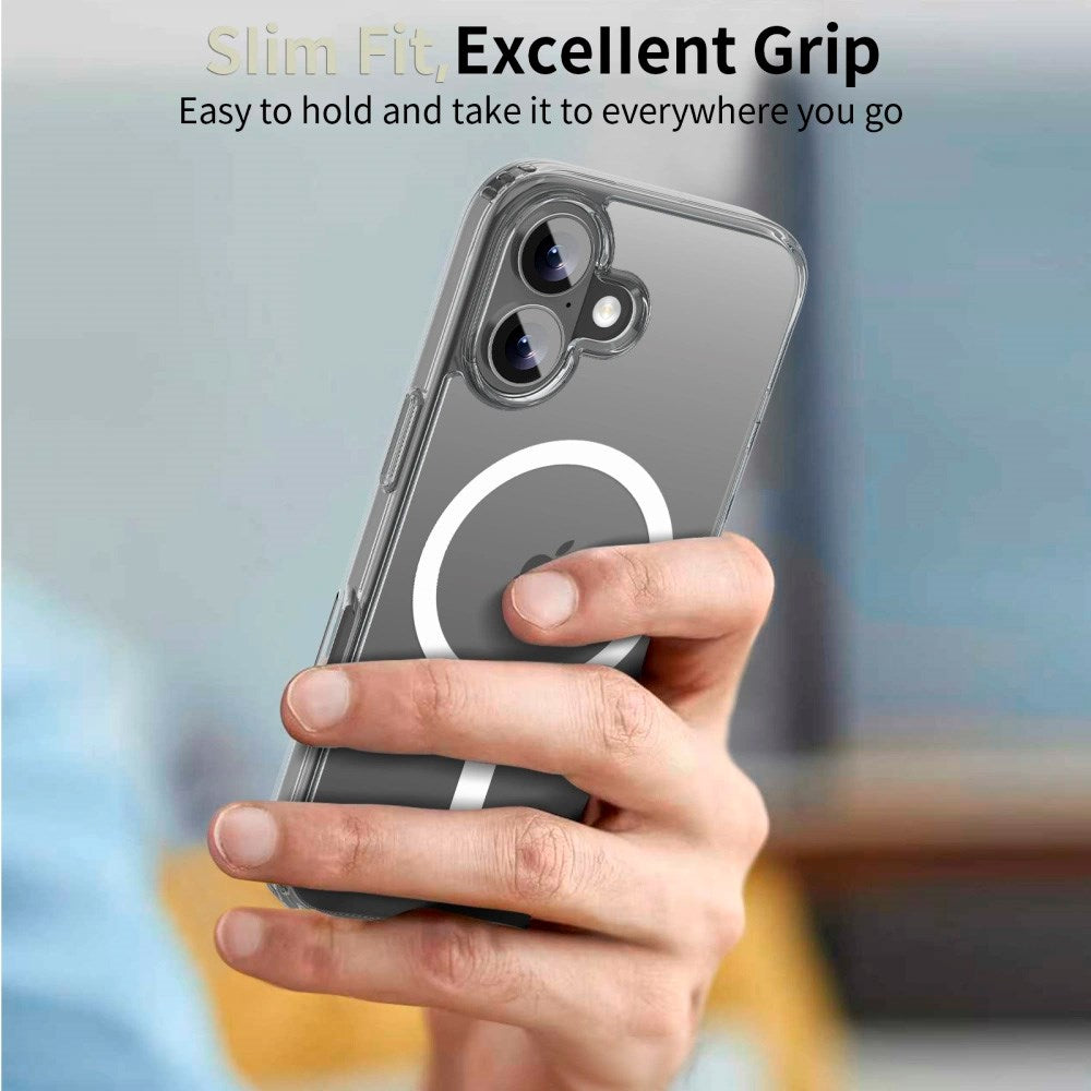 Tech-Protect - iPhone 17 - Flexair Hybrid Cover - MagSafe Kompatibel - Gennemsigtig