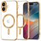 Tech-Protect iPhone 17 MagFlex Cover - MagSafe Kompatibel - Guld / Gennemsigtig
