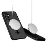 Samsung Galaxy S25 Tech-Protect Magmat Bagside Cover - MagSafe Kompatibel - Mat Sort