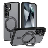 Tech-Protect MagRing Deksel - Samsung Galaxy S25 - MagSafe-kompatibel - Matt Svart