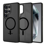 Samsung Galaxy S25 Ultra Tech-Protect Magmat Bakdeksel - MagSafe-kompatibelt - Matt Svart