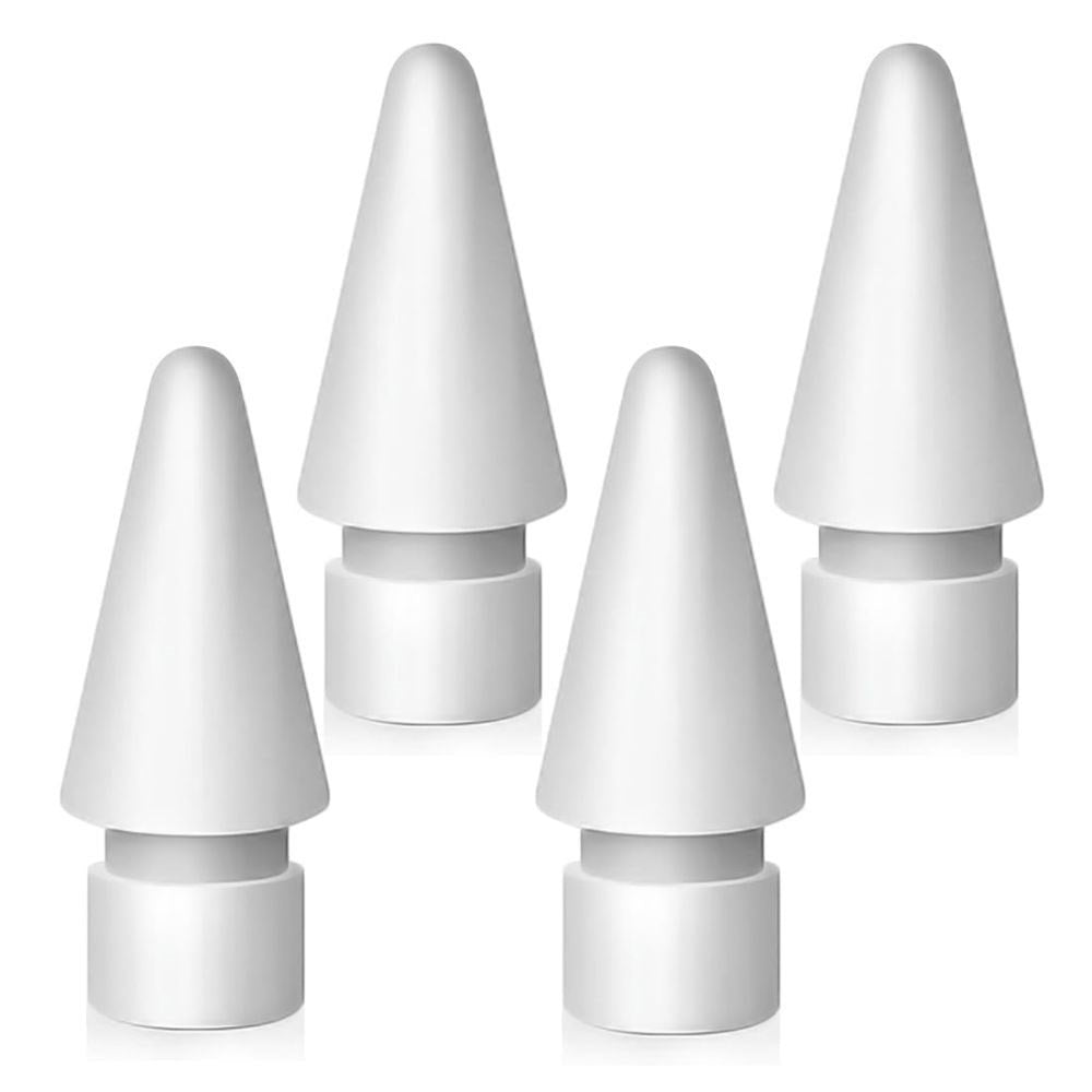 Tech-Protect Spidser til Apple Pencil - 4 stk - Hvid