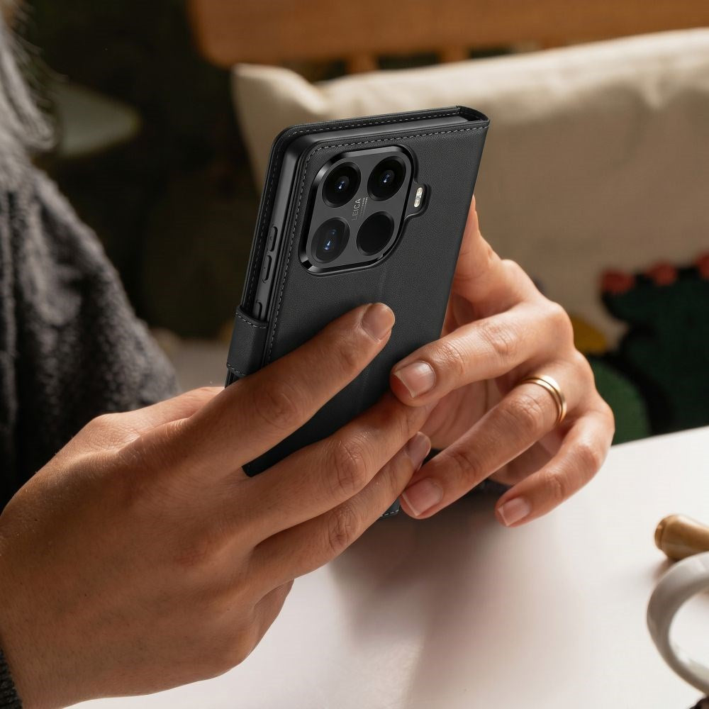 Xiaomi 17T Pro Tech-Protect Wallet Cover m. Pung - Sort