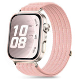 Tech-Protect Huawei Watch Fit 5 Pro / 5 / 4 Pro / 4 / 3 Nylon Smartwatch Rem - Lyserød