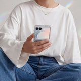 Samsung Galaxy Z Flip8 Tech-Protect Flexair Hybrid Bagside Cover - MagSafe Kompatibel - Gennemsigtig