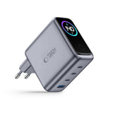 Tech-Protect 4-i-1 Hurtig Vægoplader 140W m. 1x USB-A og 3x USB-C PowerVision NC140W-GaN - Grå
