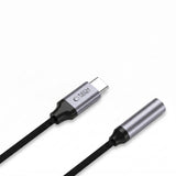 Tech-Protect USB-C Til Mini Jack 3.5mm DAC Adapter UltraBoost - Grå