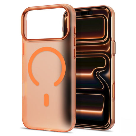Tech-Protect iPhone 18 Pro / 17 Pro MagZero Mobil Cover - MagSafe Kompatibel - Matte Cosmic Orange