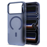 Tech-Protect iPhone 18 Pro / 17 Pro MagZero Mobil Cover - MagSafe Kompatibel - Matte Deep Blue