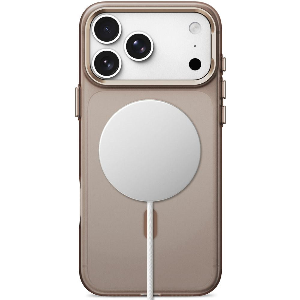 Tech-Protect iPhone 18 Pro / 17 Pro MagZero Mobil Cover - MagSafe Kompatibel - Matte Desert Gold