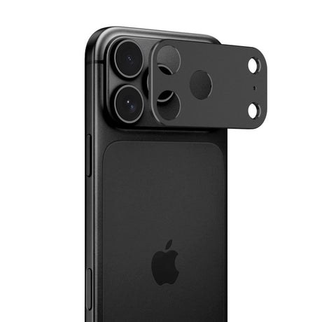 Tech-Protect iPhone 18 Pro Max CamAlloy Fit+ Kameralinsebeskyttelsescover - Sort