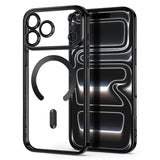 Tech-Protecti Phone 18 Pro Max / 17 Pro Max MagFlex Cover - MagSafe Kompatibel - Sort / Gennemsigtig