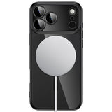 Tech-Protecti Phone 18 Pro Max / 17 Pro Max MagFlex Cover - MagSafe Kompatibel - Sort / Gennemsigtig