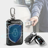 Tech-Protect KLR300 Etui til Bilnøgle m. Indbygget RFID-Blokering - Sort / Karbon