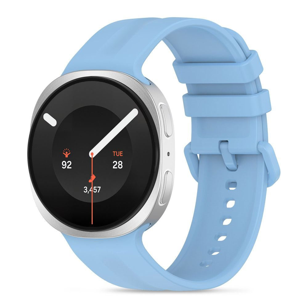Samsung Galaxy Watch 8 / 9 / Classic (40 / 44 / 46mm) Tech-Protect Silikone Evo Rem - Lyseblå