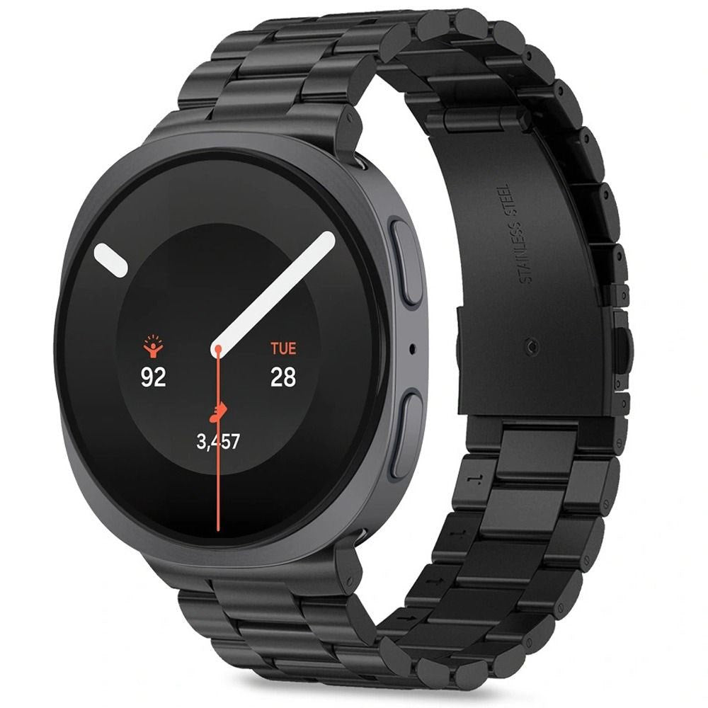 Samsung Galaxy Watch 8 / 9 / Classic (40 / 44 / 46mm) Tech-Protect Stainless Rem - Sort