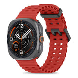 Samsung Galaxy Watch Ultra 2 / Ultra (47mm) Tech-Protect IconBand Pro Plast Rem - Rød