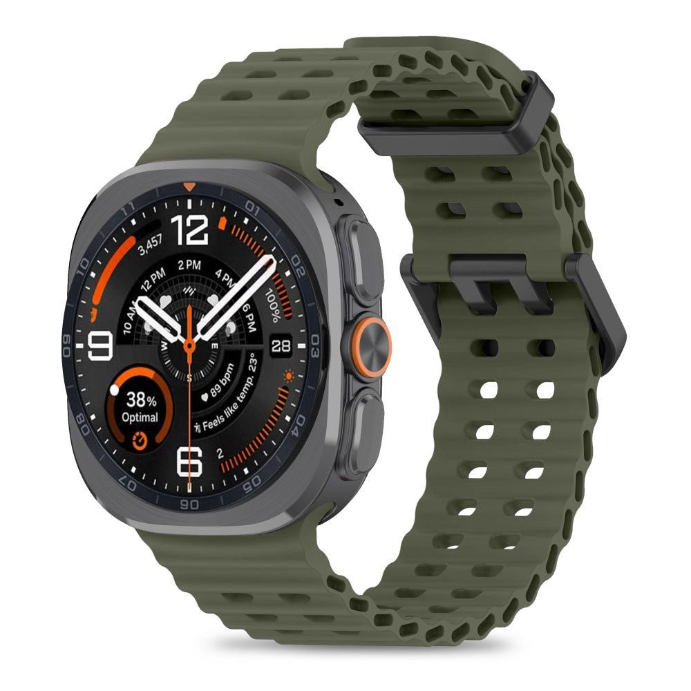 Samsung Galaxy Watch Ultra 2 / Ultra (47mm) Tech-Protect IconBand Pro Plast Rem - Grøn