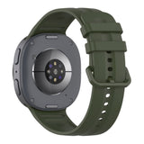 Samsung Galaxy Watch 8 / 9 / Classic (40 / 44 / 46mm) Tech-Protect Silikone Evo Rem - Mørkegrøn