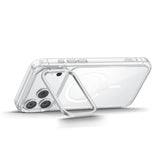 Tech-Protect iPhone 18 Pro / 17 Pro MagStand CC Mobil Cover - MagSafe Kompatibel - Gennemsigtig