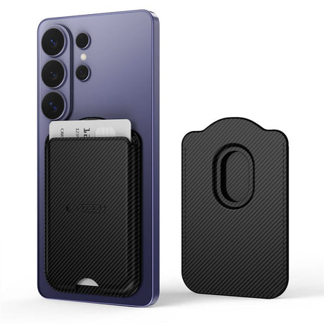 Tech-Protect MagWallet Plast Kortholder - MagSafe Kompatibel - Carbon