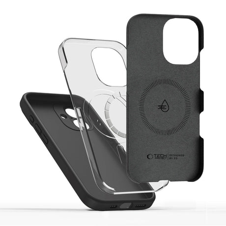 Tech-Protect - iPhone 17 - Silicone Cover - MagSafe Kompatibel - Sort