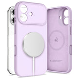 Tech-Protect - iPhone 17 - Silicone Cover - MagSafe Kompatibel - Lilla