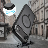 Tech-Protect - iPhone Air - MagEdge Hybrid Cover - MagSafe Kompatibel - Mat Sort