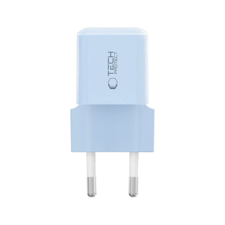 Tech-Protect Vægoplader m. 25W - 1 x USB-C (PD) - Blå