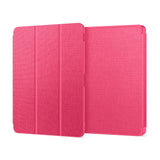 Tech-Protect - iPad 11" (2025) / 10.9" (2024 / 2022) - Canvas Flip Cover m. Pen Holder - Lyserød