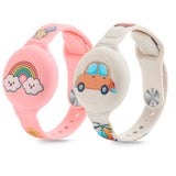 AirTag Armbånd til Børn - Tech-Protect - 2 stk - Flerfarvet