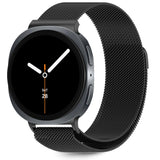 Tech-Protect Samsung Galaxy Watch 8 / 8 Classic (40 / 44 / 46mm) Milanse Band Rustfri Stål Rem - Sort
