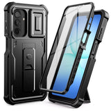 Samsung Galaxy A17 (5G) Tech-Protect Kevlar Cam+ Cover m. Indbygget Skærmbeskyttelse - Sort