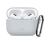 Tech-Protect - Apple AirPods Pro (3. gen.) Silicone Hook Cover - Grå
