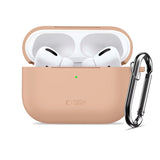 Tech-Protect - Apple AirPods Pro (3. gen.) Silicone Hook Cover - Beige