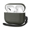 Tech-Protect Apple AirPods Pro (3. gen.) NaturalFit Kunstlæder Cover - Rem - Grøn