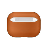 Tech-Protect Apple AirPods Pro (3. gen.) NaturalFit Kunstlæder Cover - Rem - Brun