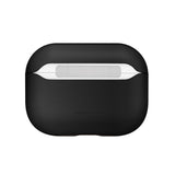 Tech-Protect Apple AirPods Pro (3. gen.) NaturalFit Kunstlæder Cover - Rem - Sort