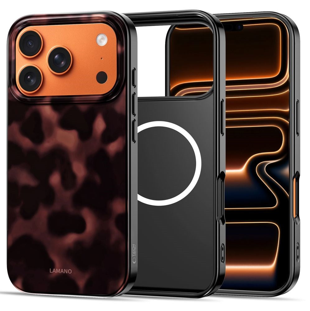 Tech-Protect iPhone 17 Pro Max Lamano Bagside Cover - MagSafe Kompatibel - Panther