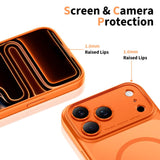 Tech-Protect - iPhone 17 Pro Magpeak Cover - MagSafe Kompatibel - Matte Cosmic Orange