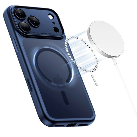 Tech-Protect - iPhone 17 Pro Max Magpeak Cover - MagSafe Kompatibel - Matte Deep Blue