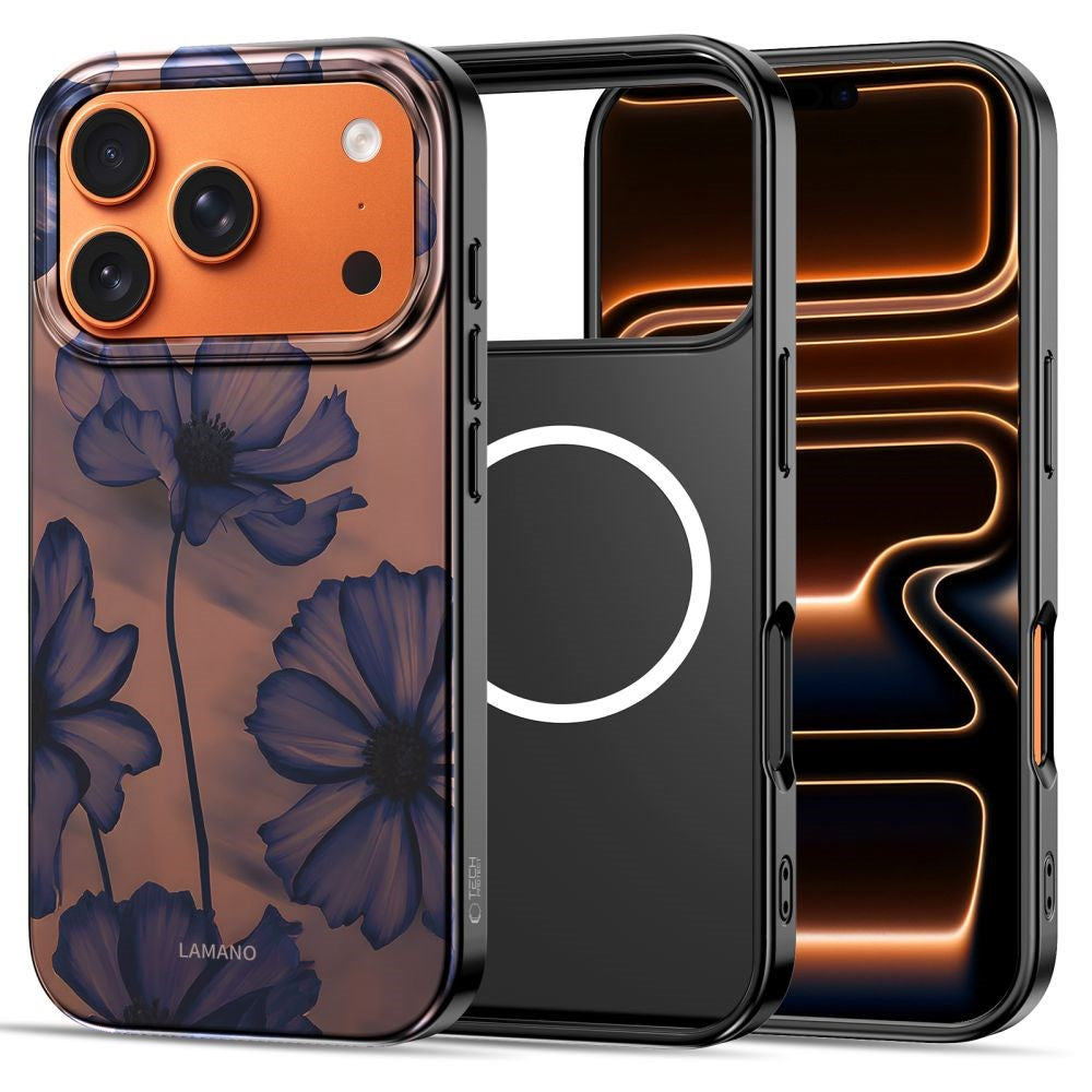 Tech-Protect iPhone 17 Pro Max Lamano Bagside Cover - MagSafe Kompatibel - Velvet Night