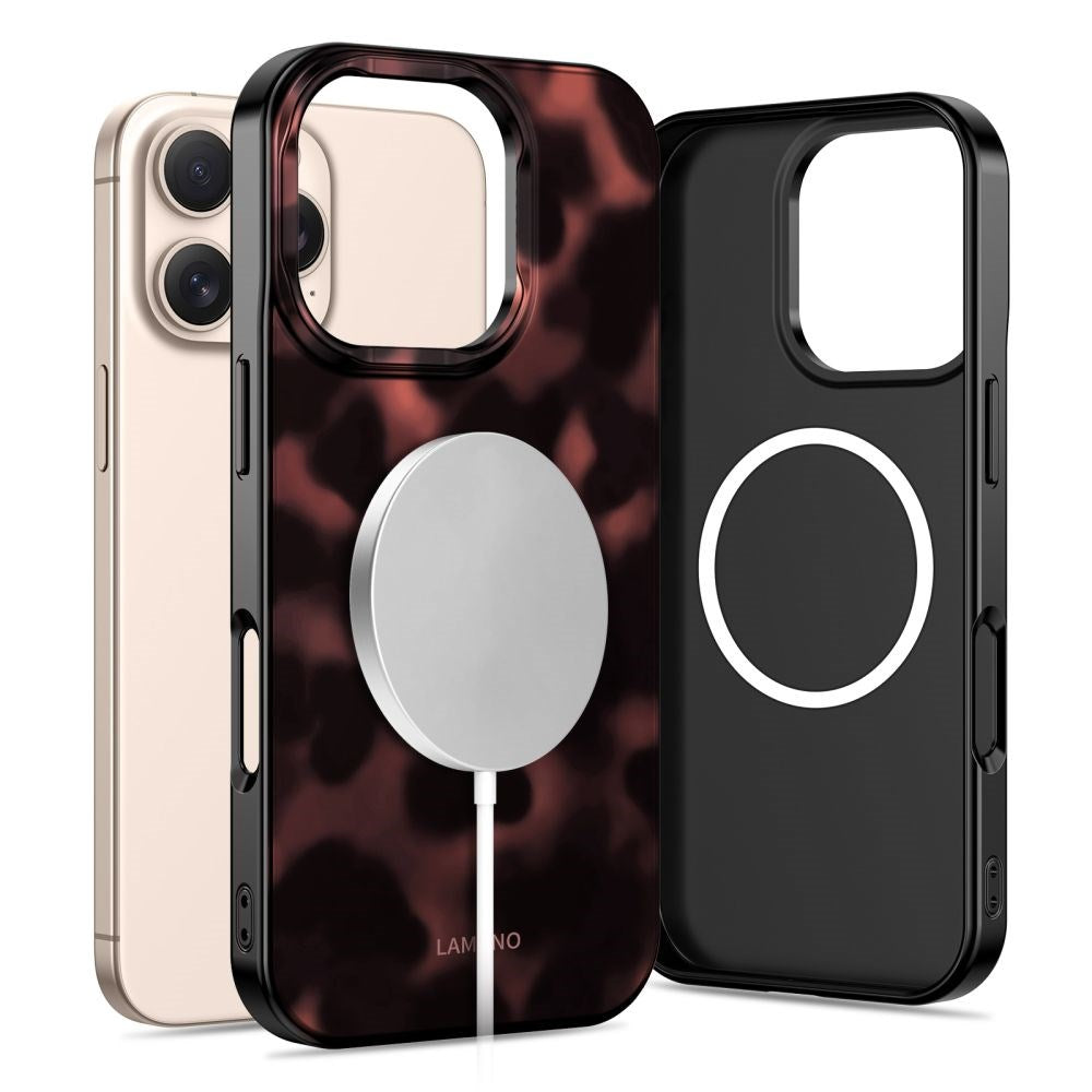 Tech-Protect iPhone 16 Pro Max Lamano Bagside Cover - MagSafe Kompatibel - Panther