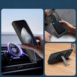 Tech-Protect Xiaomi 15T MagMat Hybrid Bagside Cover - MagSafe Kompatibel - Sort