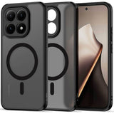 Tech-Protect Xiaomi 15T MagMat Hybrid Bagside Cover - MagSafe Kompatibel - Sort