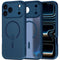 Tech-Protect iPhone 17 Pro Max BasicMag Hybrid Bagside Cover - MagSafe Kompatibel - Mat Blå