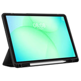 Tech-Protect SC Pen Hybrid Samsung Galaxy Tab A11 / A9 Flip Tablet Cover m. Stylus Holder - Sort / Gennemsigtig